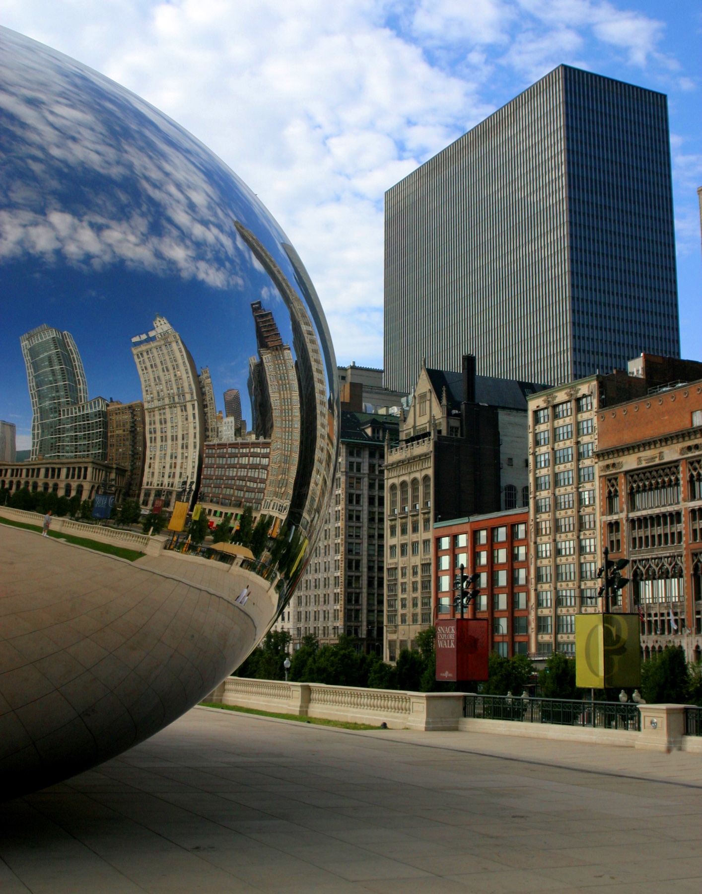 Cloud Gate Reflection