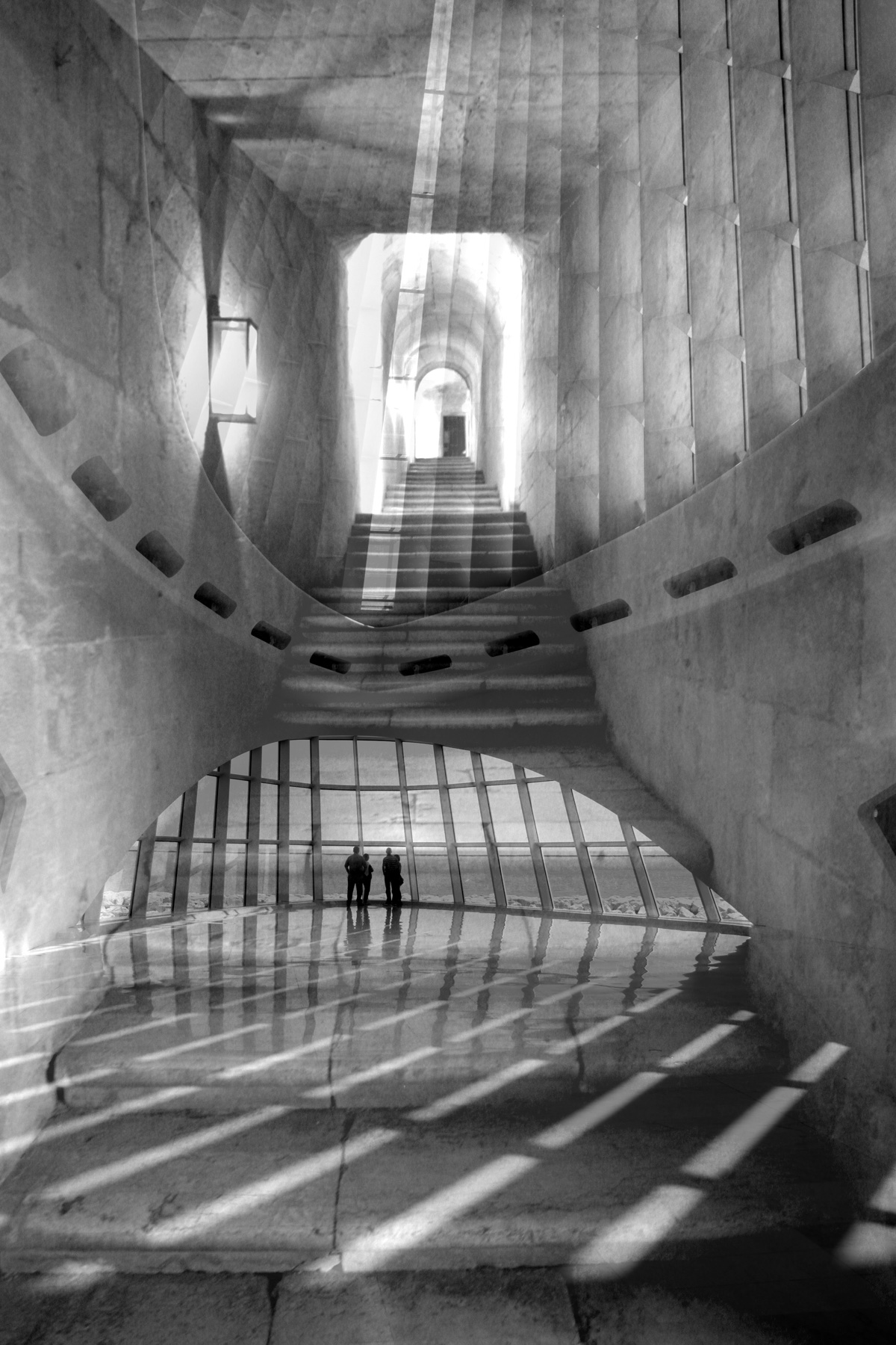 Concrete Stairway Study