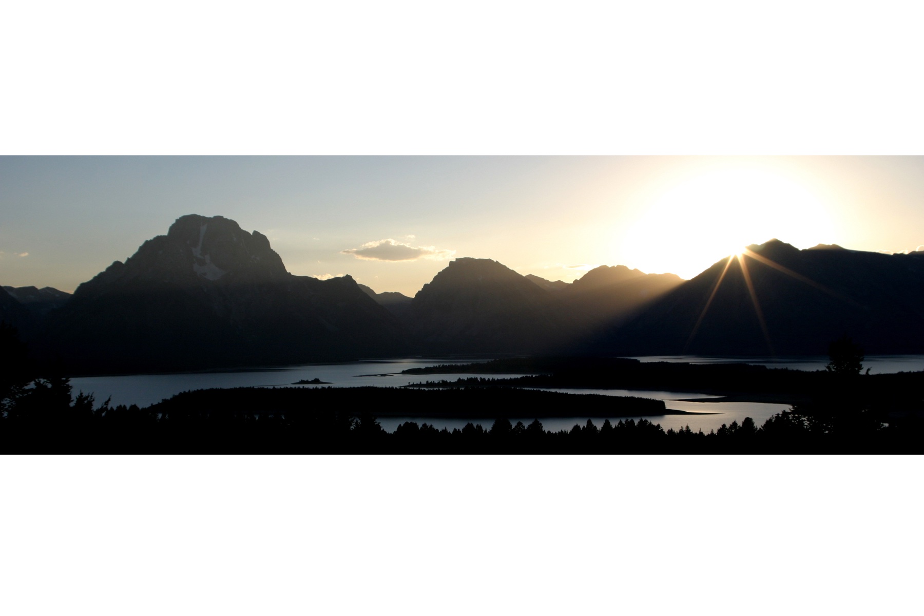 Grand Teton Sunset