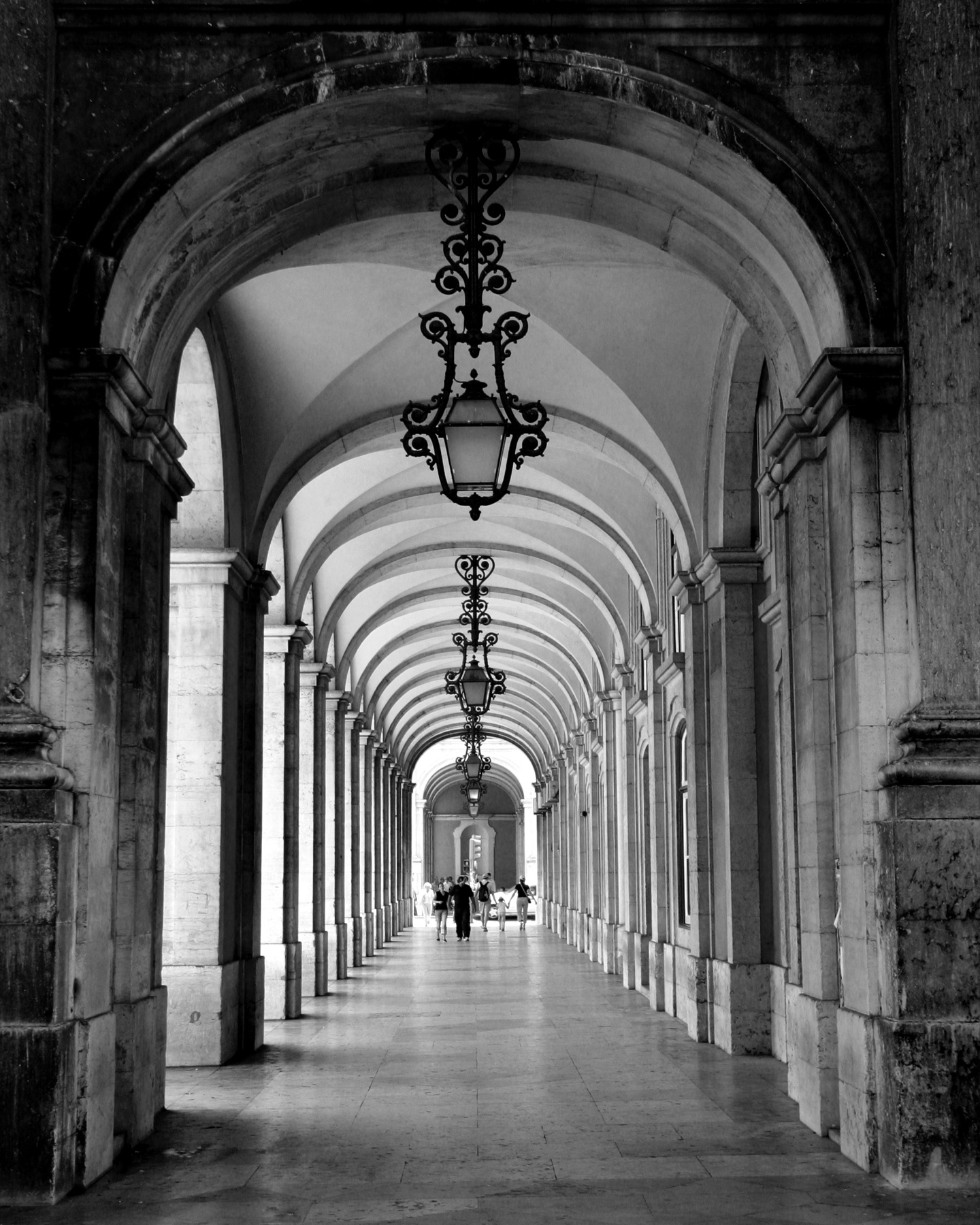 Lantern-Lit Arcade