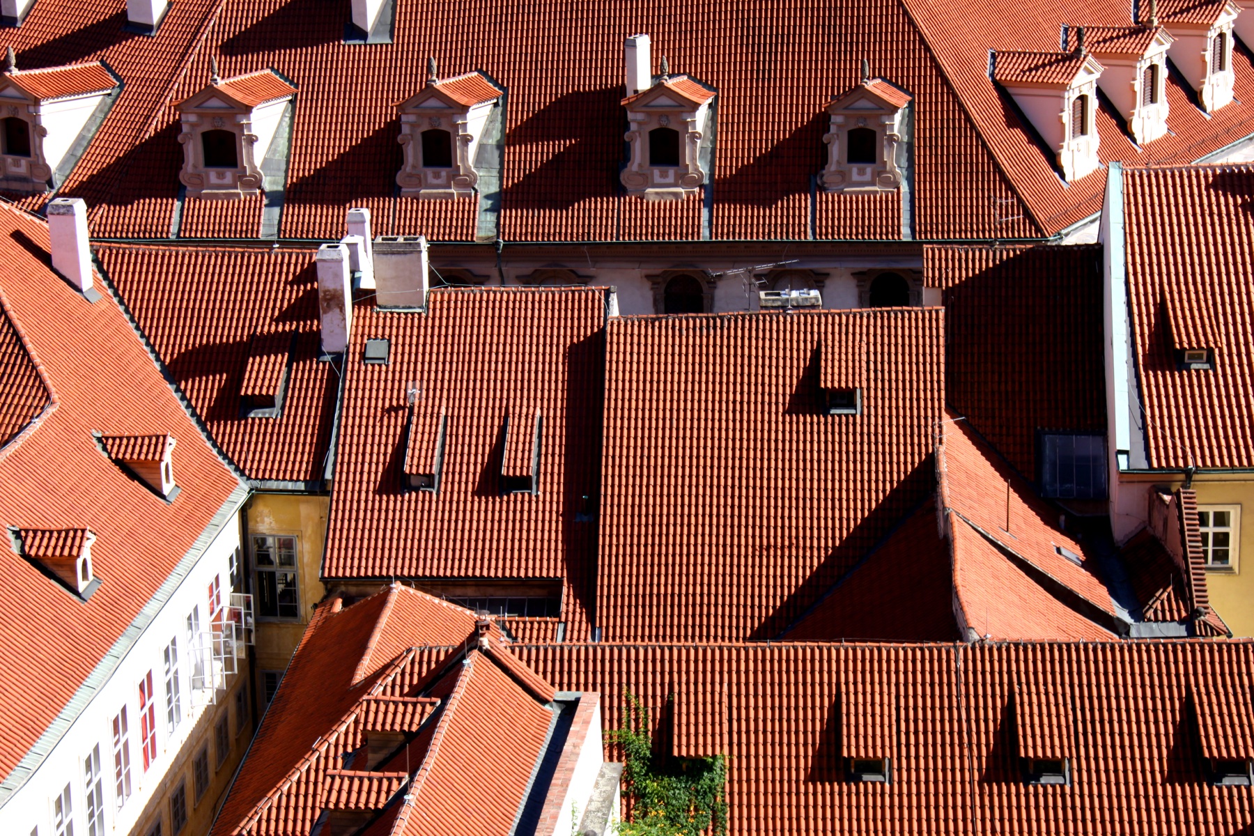 Prague Terracotta Rooftops