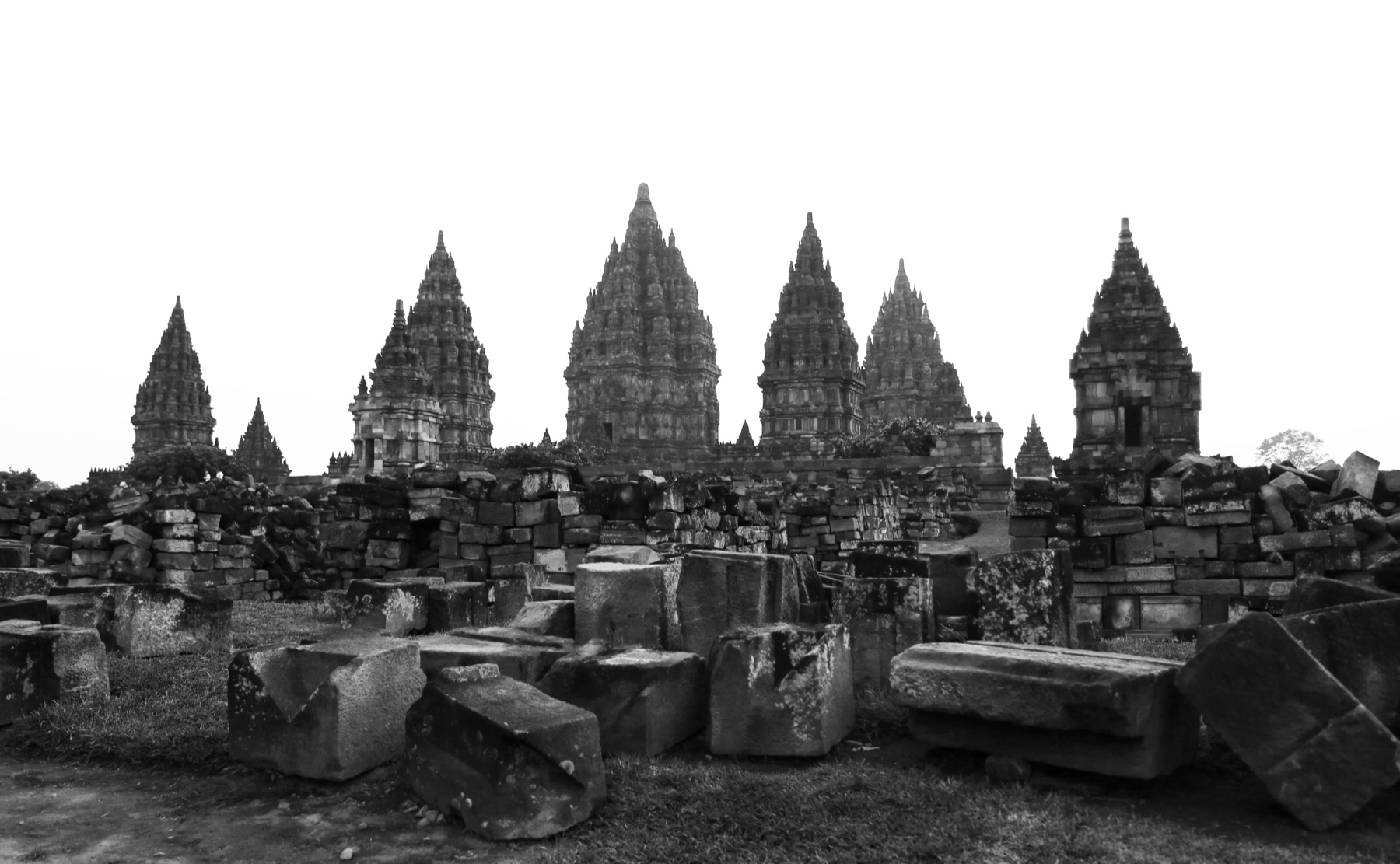 Prambanan Fallen Stones