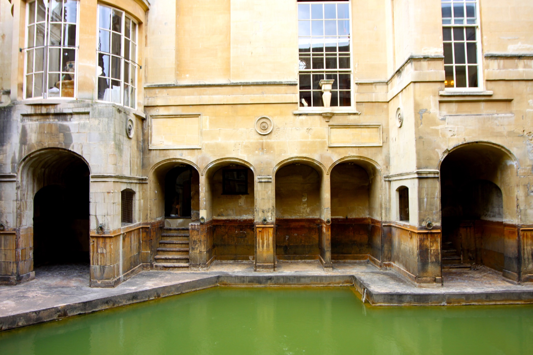 Roman Baths Courtyard