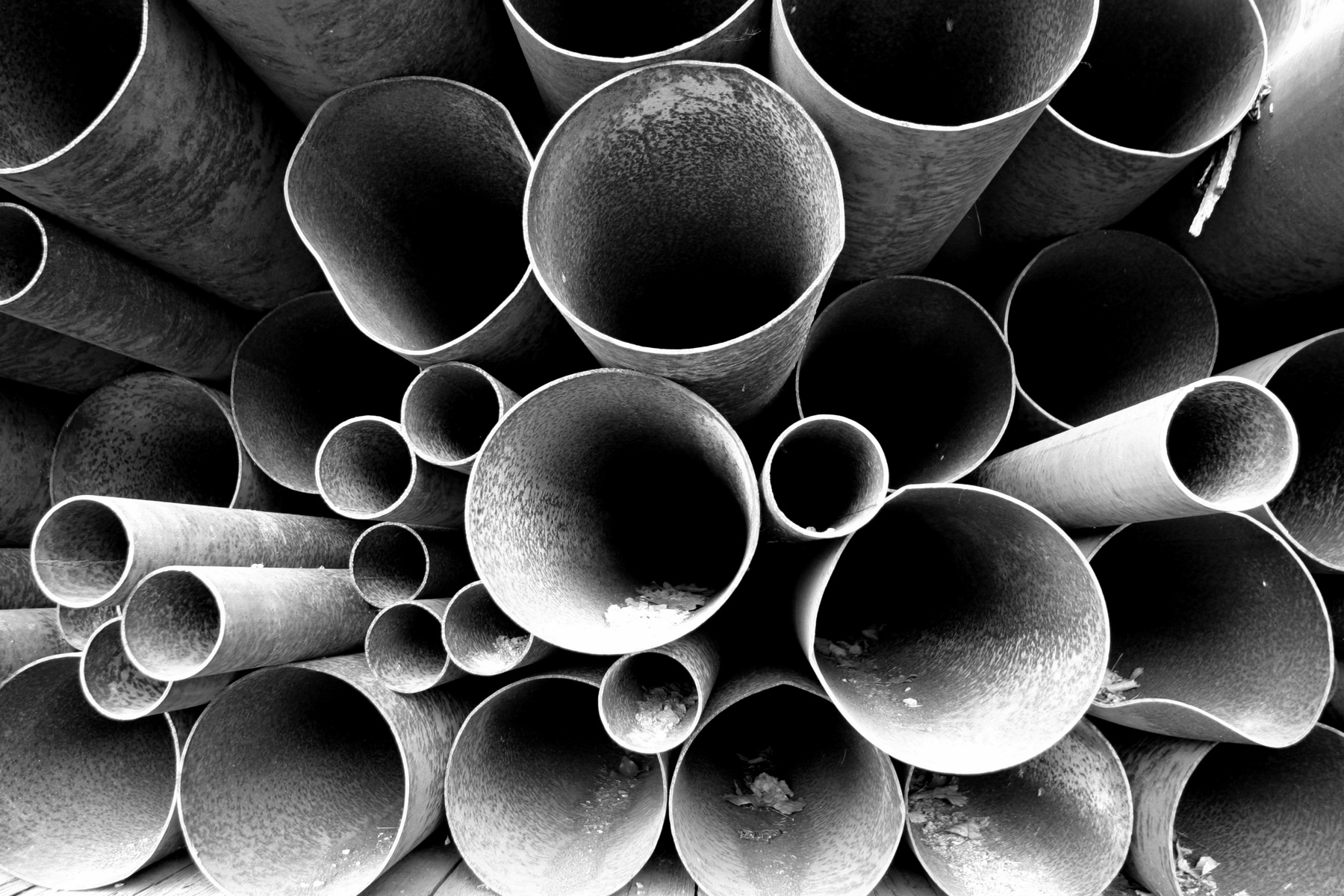 Stacked Pipes