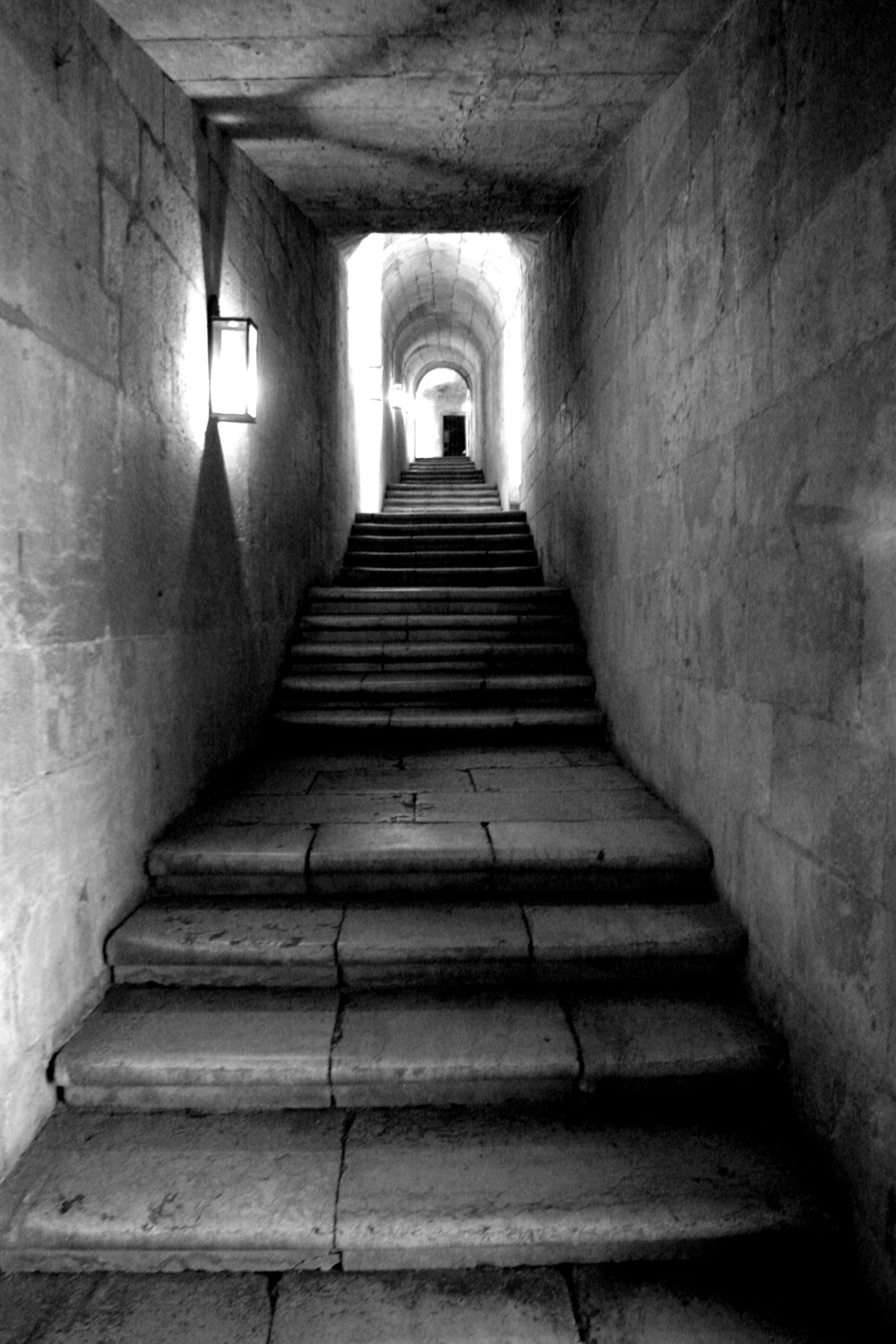 Stone Stairway Corridor