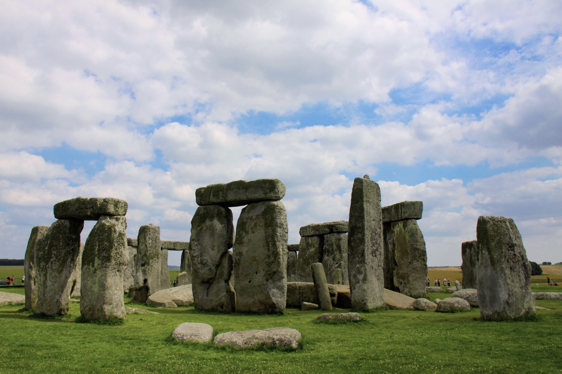 Stonehenge Under Clouds