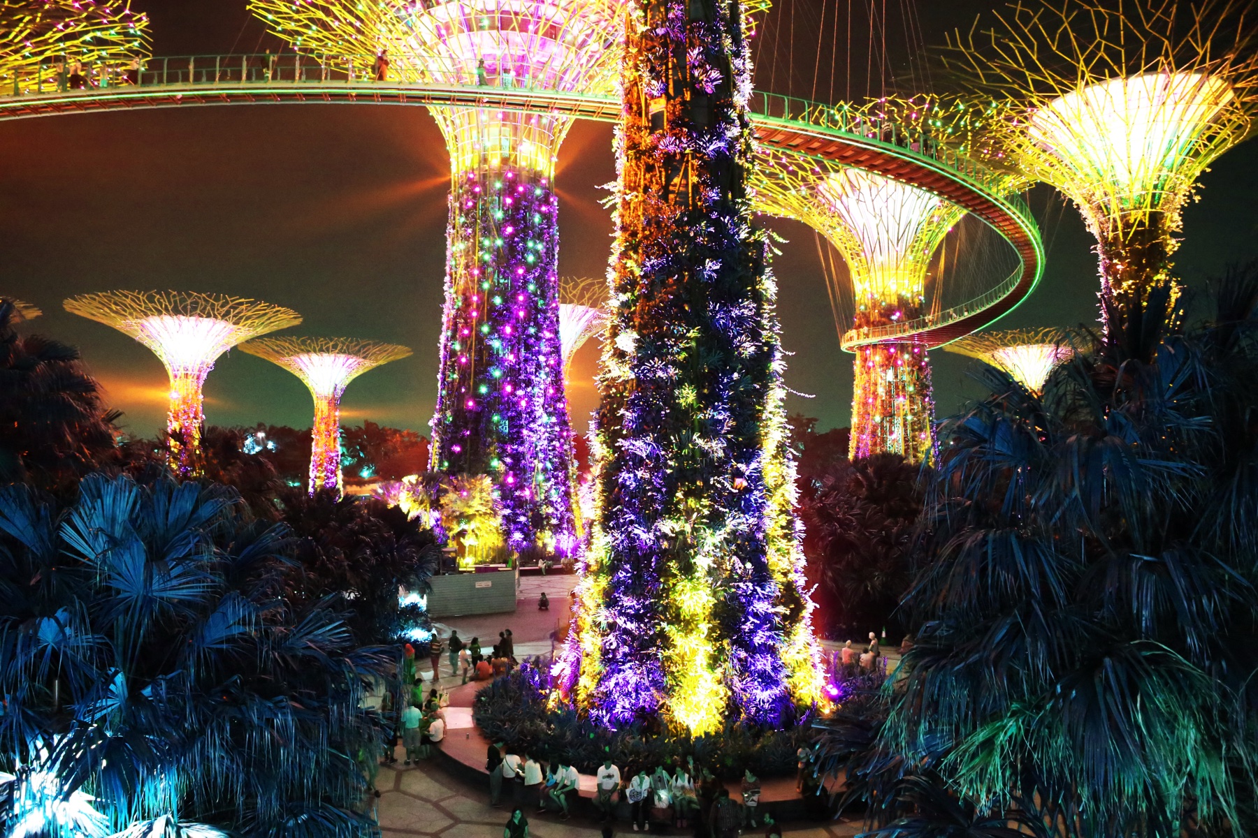 Supertree Light Show