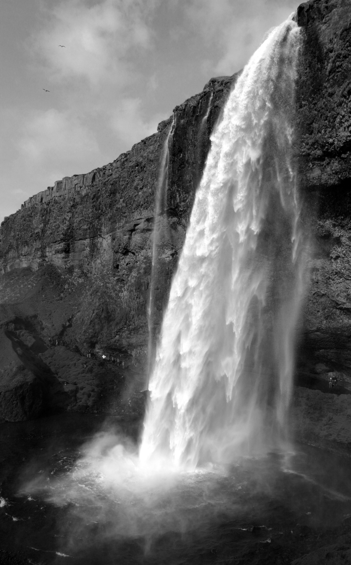 Waterfall Cliff Panorama